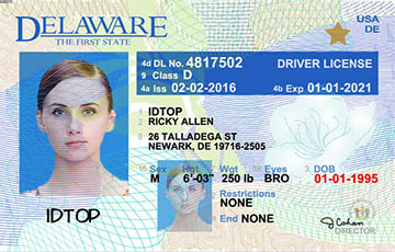 DELAWARE Fake IDs