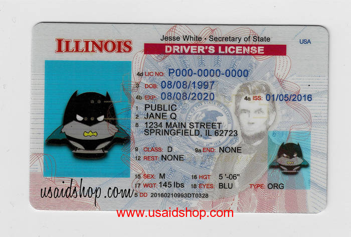 ILLINOIS-New Fake IDs