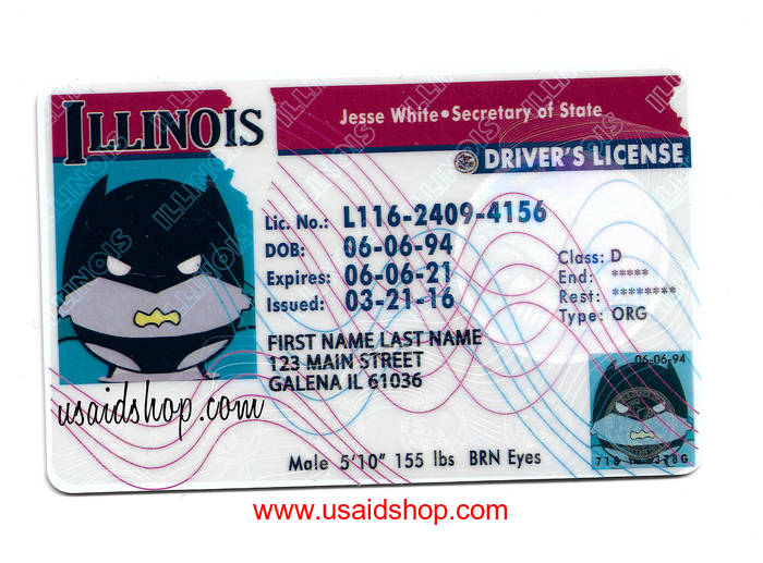 ILLINOIS Fake IDs [ID-013]