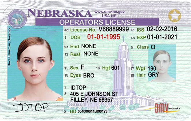 NEBRASKA Fake IDs