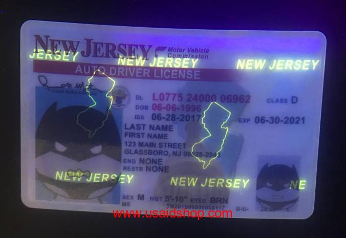 NEW JERSEY Fake IDs - Click Image to Close